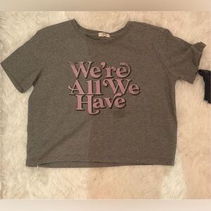 Small kids t-shirt, cute and comfy.